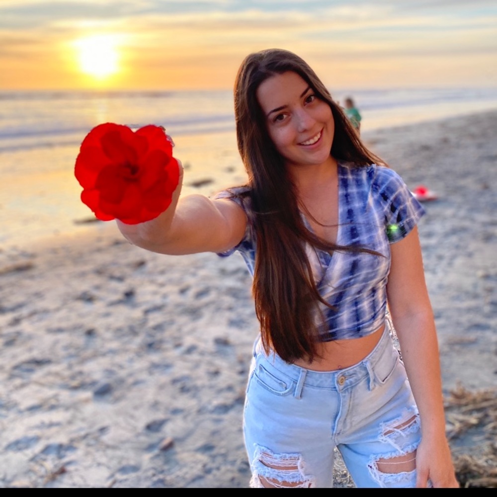 Tie front top🌺